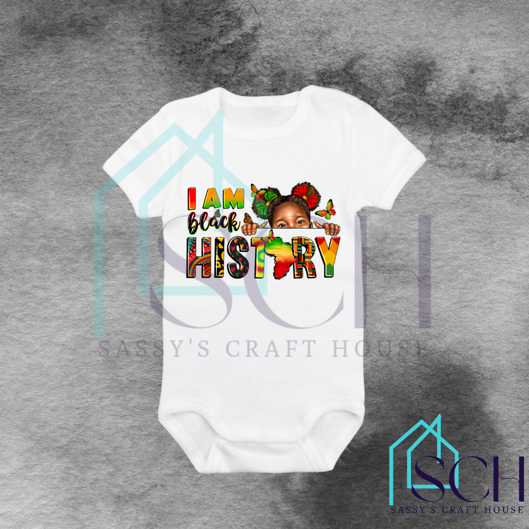 I Am Black History Onesie