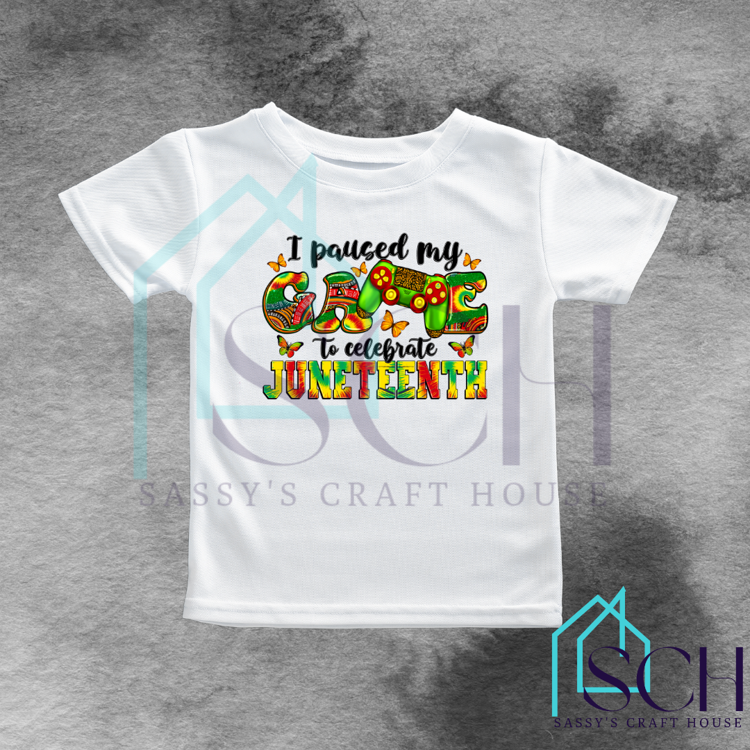 Paused My Game T-Shirt (Youth)