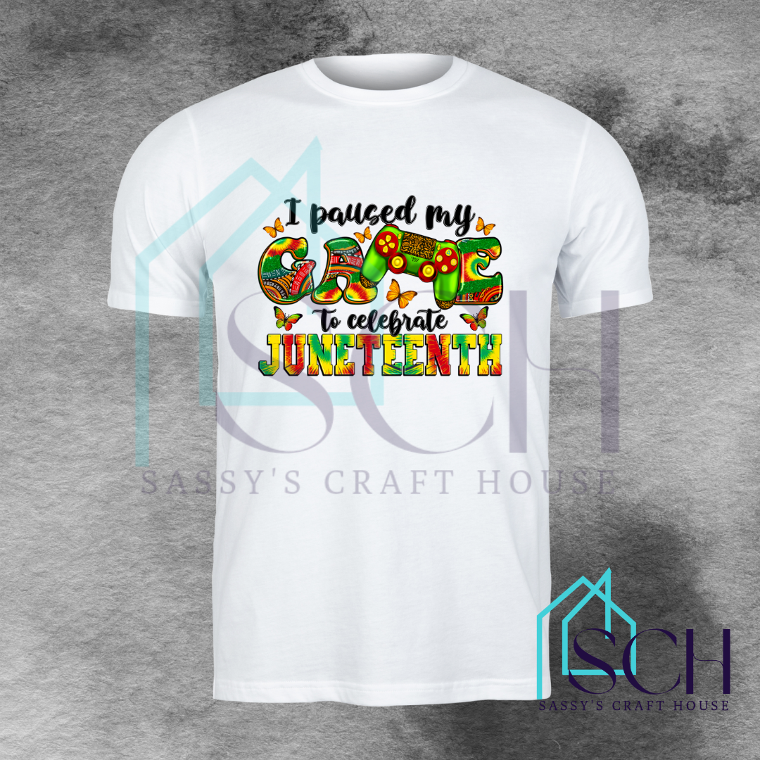 Paused My Game T-Shirt (Adult)